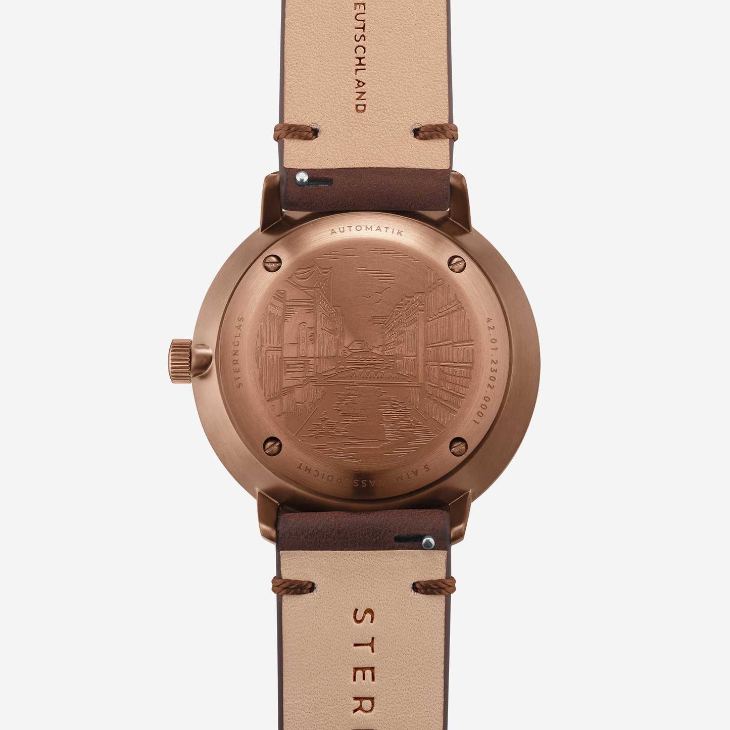 Hamburg Automatik darkblue bronze update