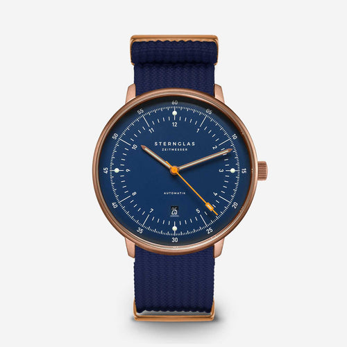 Hamburg Automatik darkblue bronze update