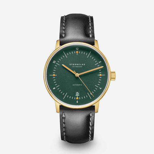Naos Automatik dark green gold