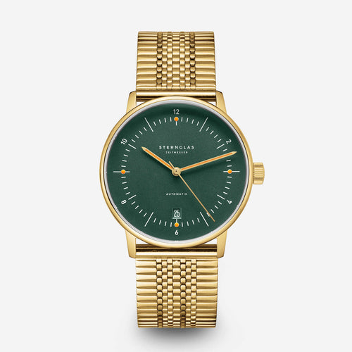 Naos Automatik dark green gold
