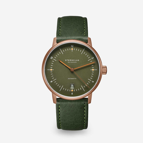 Naos Automatik dark green bronze