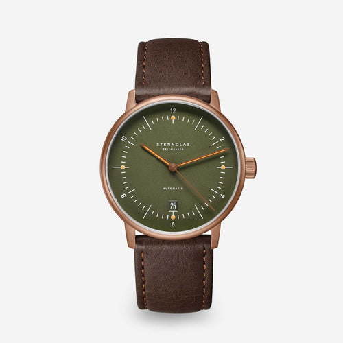 Naos Automatik dark green bronze