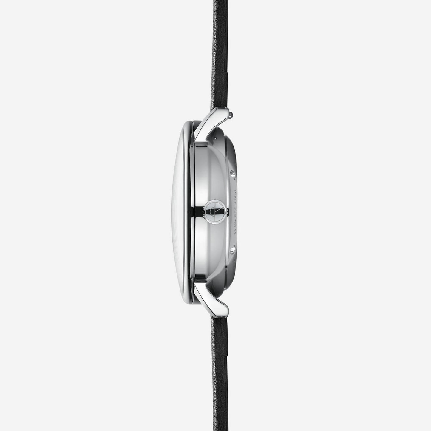 popup|Curved sapphire crystal|The absolutely scratch-resistant and double anti-reflective sapphire crystal - the premium class of watch crystals - ensures a clear view.